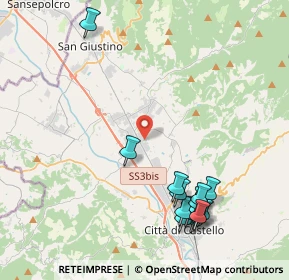 Mappa Via Deledda Grazia, 06012 Città di Castello PG, Italia (5.03429)