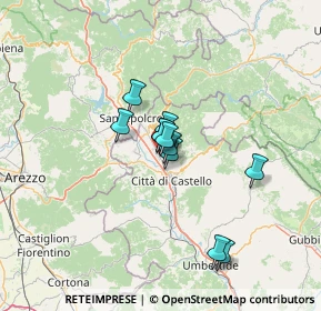 Mappa Via Deledda Grazia, 06012 Città di Castello PG, Italia (8.98909)