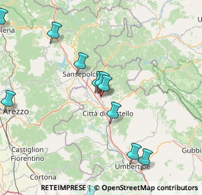 Mappa Via Deledda Grazia, 06012 Città di Castello PG, Italia (18.42455)