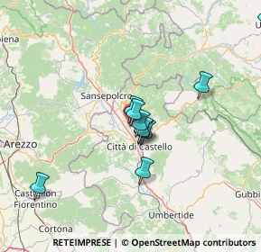 Mappa Via Deledda Grazia, 06012 Città di Castello PG, Italia (20.79714)
