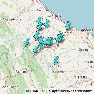 Mappa Via B. Buozzi, 60030 Castelbellino AN, Italia (10.56263)