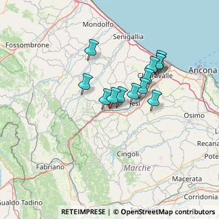 Mappa Via B. Buozzi, 60030 Castelbellino AN, Italia (11.34846)