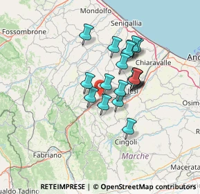 Mappa Via dell'Industria, 60031 Castelplanio AN, Italia (10.33737)