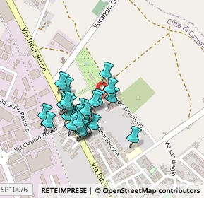 Mappa Via G. Falcone, 06012 Città di Castello PG, Italia (0.18519)