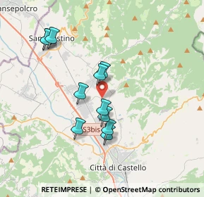 Mappa Vocabolo Mulinello, 06012 Città di Castello PG, Italia (3.35909)
