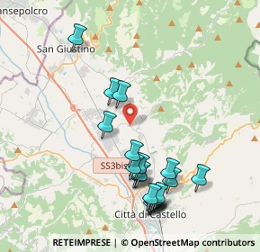 Mappa Vocabolo Mulinello, 06012 Città di Castello PG, Italia (4.2815)