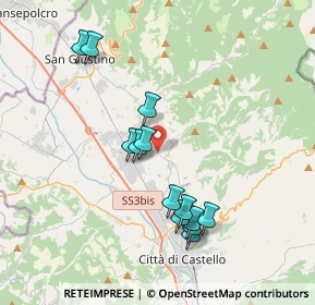 Mappa Vocabolo Mulinello, 06012 Città di Castello PG, Italia (3.75231)