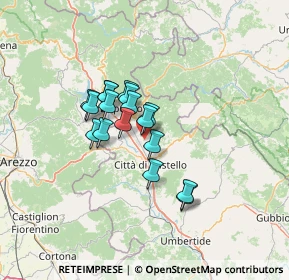 Mappa Vocabolo Mulinello, 06012 Città di Castello PG, Italia (9.56471)