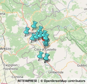 Mappa Vocabolo Mulinello, 06012 Città di Castello PG, Italia (8.25538)