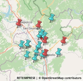 Mappa Vocabolo Mulinello, 06012 Città di Castello PG, Italia (6.12167)