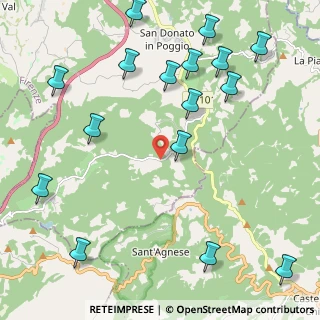 Mappa Strada della Paneretta, 50021 Barberino Val D'elsa FI, Italia (2.8425)