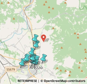 Mappa Località Libbia, 52100 Arezzo AR, Italia (4.36333)