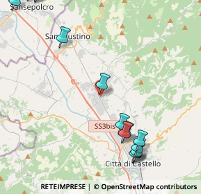 Mappa Piazza Pertini, 06012 Città di Castello PG, Italia (5.92643)