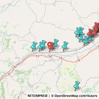Mappa Via Clementina Nord, 60030 Maiolati Spontini AN, Italia (5.759)