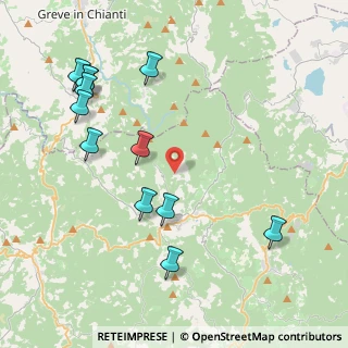 Mappa Localita' Pruneto, 53017 Radda in Chianti SI, Italia (4.90333)