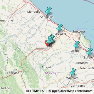 Mappa Via Orfeo Tamburi, 60035 Jesi AN, Italia (20.03)