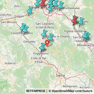 Mappa Strada di Quercia al Poggio, 50028 Barberino Tavarnelle FI, Italia (22.939)