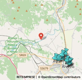 Mappa SP dello Spicchio, 52100 Arezzo AR, Italia (6.26462)