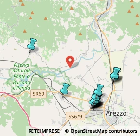 Mappa SP dello Spicchio, 52100 Arezzo AR, Italia (5.148)