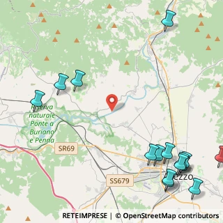 Mappa SP dello Spicchio, 52100 Arezzo AR, Italia (6.822)