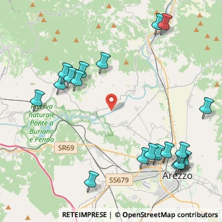 Mappa SP dello Spicchio, 52100 Arezzo AR, Italia (5.769)