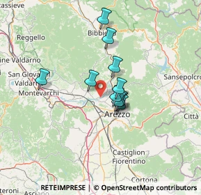 Mappa SP dello Spicchio, 52100 Arezzo AR, Italia (9.62091)