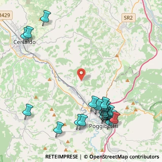 Mappa Str. di Poneta, 50021 Barberino Val D'elsa FI, Italia (5.5645)