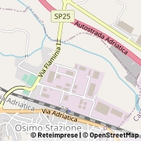 Mapa Osimo
