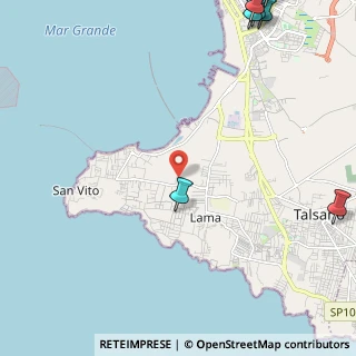 Mappa Via Cocciche, 74122 Taranto TA, Italia (4.24545)