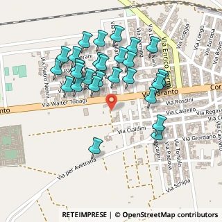Mappa Via delle Violette, 72026 San Pancrazio Salentino BR, Italia (0.24138)