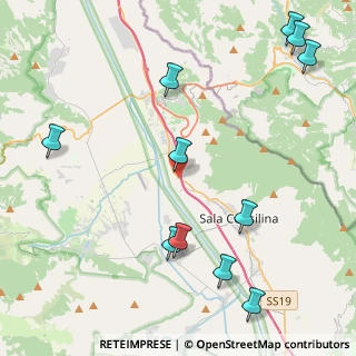 Mappa Viadotto Quattroquerce, 84036 Sala Consilina SA, Italia (5.91636)
