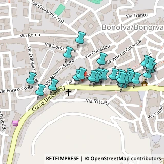 Mappa Via San Giovanni, 07012 Bonorva SS, Italia (0.11154)