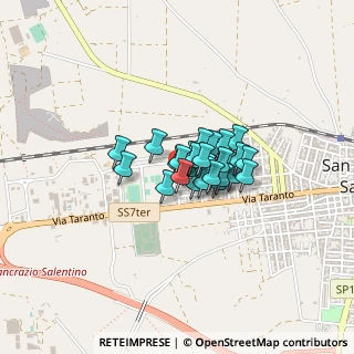 Mappa Via Pietro Nenni, 72026 San Pancrazio Salentino BR, Italia (0.23448)