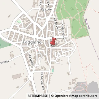 Mappa Via trento 29, 74020 Faggiano, Taranto (Puglia)