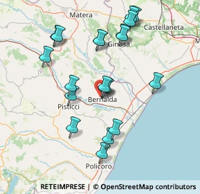 Mappa Via Carlo Marx, 75012 Bernalda MT, Italia (16.175)