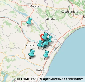 Mappa Via Carlo Marx, 75012 Bernalda MT, Italia (9.03727)