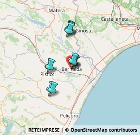 Mappa Via Carlo Marx, 75012 Bernalda MT, Italia (10.09833)