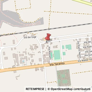 Mappa Via dei Girasoli, 43, 72026 San Pancrazio Salentino, Brindisi (Puglia)
