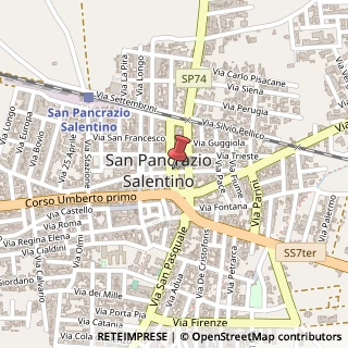 Mappa Via Vittorio Emanuele III, 66, 72026 San Pancrazio Salentino, Brindisi (Puglia)