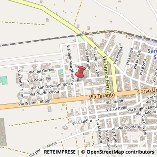 Mappa Via San G. Bosco, 4, 72026 San Pancrazio Salentino, Brindisi (Puglia)