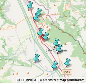 Mappa Via Lavandaia, 84036 Sala Consilina SA, Italia (4.03909)