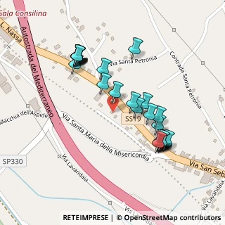 Mappa Via Lavandaia, 84036 Sala Consilina SA, Italia (0.25357)