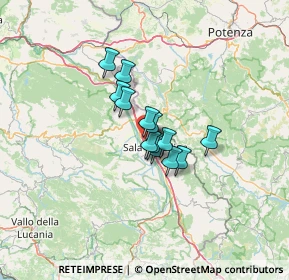 Mappa Via Lavandaia, 84036 Sala Consilina SA, Italia (8.10308)