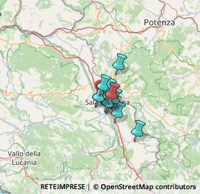 Mappa Via Lavandaia, 84036 Sala Consilina SA, Italia (6.34182)