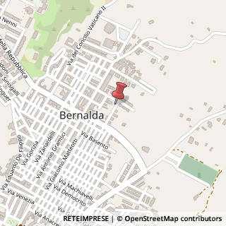 Mappa Via Basso,  1, 75012 Bernalda, Matera (Basilicata)