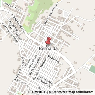 Mappa 75012 Bernalda MT, Italia, 75012 Bernalda, Matera (Basilicata)