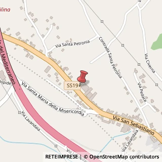 Mappa Via San Maria della Misericordia, 68, 84036 Sala Consilina, Salerno (Campania)