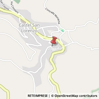 Mappa Via Rosario, 3, 84049 Castel San Lorenzo, Salerno (Campania)