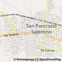 지도 San Pancrazio Salentino