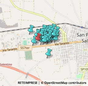 Mappa Via G. Rossa, 72026 San Pancrazio Salentino BR, Italia (0.17241)